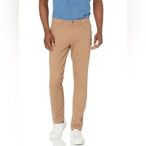 GOODTHREADS mens khaki tan Skinny fit chino pants 36x34L NWT